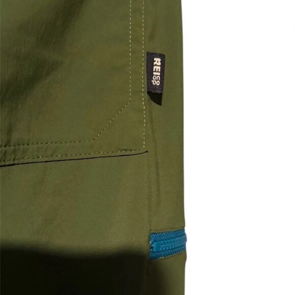 Green REI Co-op Trailmade Pants, Size 8 - Picture 6 of 9